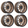 4 x Lock Offroad 50Cal Matte Bronze Wheels 6x135 17x9 -12et Truck Suv Rims