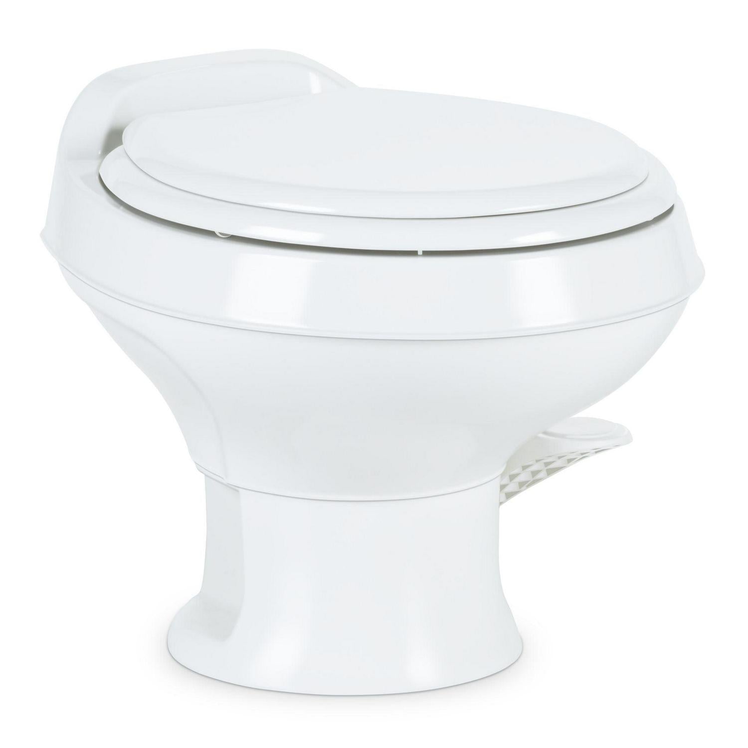 Dometic 302301671. White Plastic 10.3 lb Heavy Duty Toilet. RV Sewer System Accessories