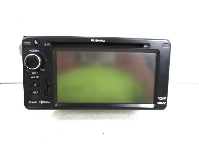 Pre-Owned 2012 Subaru Impreza CD Navigation GPS Display Radio Receiver Face ID FM601US OEM - Verify Specific Vehicle Fitment In Description - (Good)