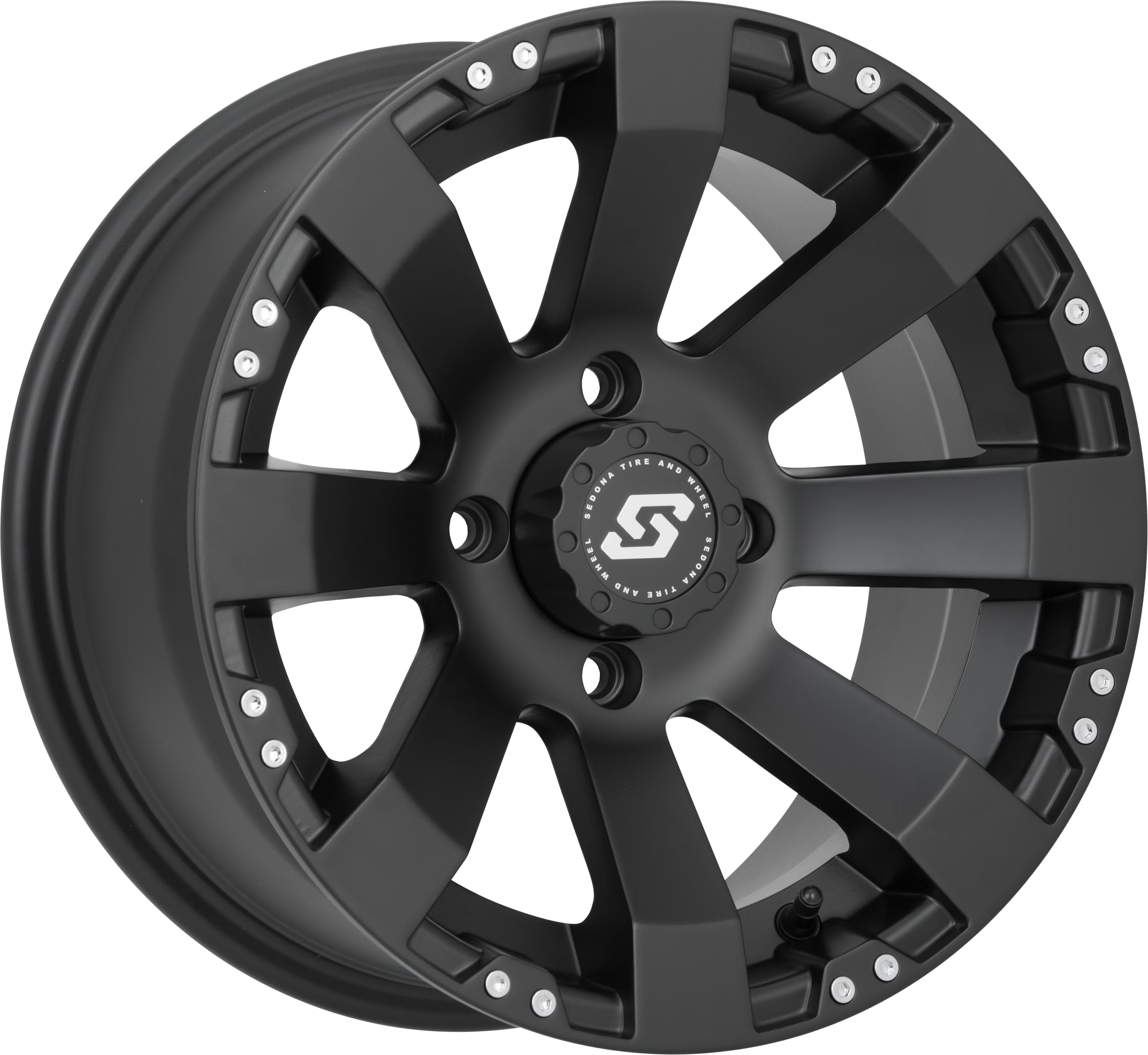 Sedona Spyder Wheel (14X7 / 4X156 4+3) Compatible with 14-19 Polaris RANRZR1000XE