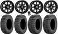 High Lifter HL4 12  Wheels Machined 25  Coyote Tires Sportsman RZR Ranger