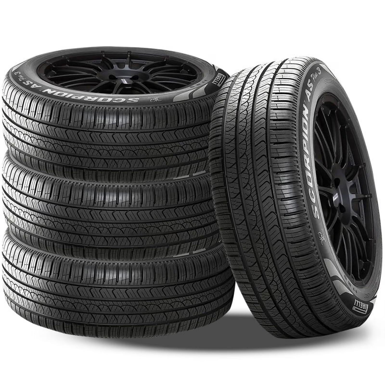 4 Pirelli Scorpion All Season Plus 3 235/55R18 104V [800AA UTQG 70K Mi Warranty] P3917900 / 235/55/18 / 2355518