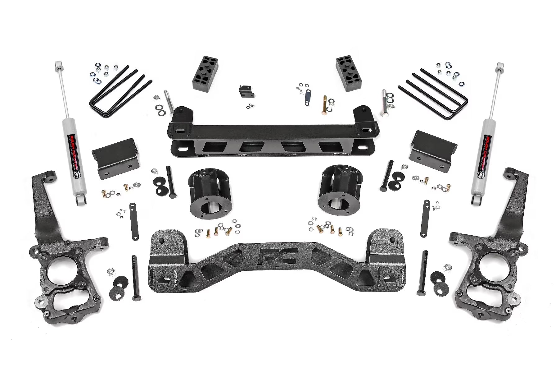 Rough Country 4  Suspension Lift Kit for 2015-2020 Ford F-150 2WD - 55130