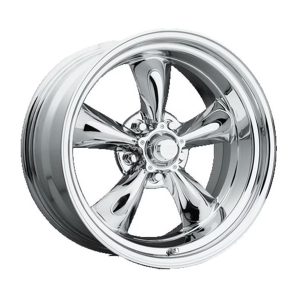 American Racing Vintage Aluminum Rim VN615 TORQ THRUST II 1 PC 15X4in Chrome Finish, VN6155465