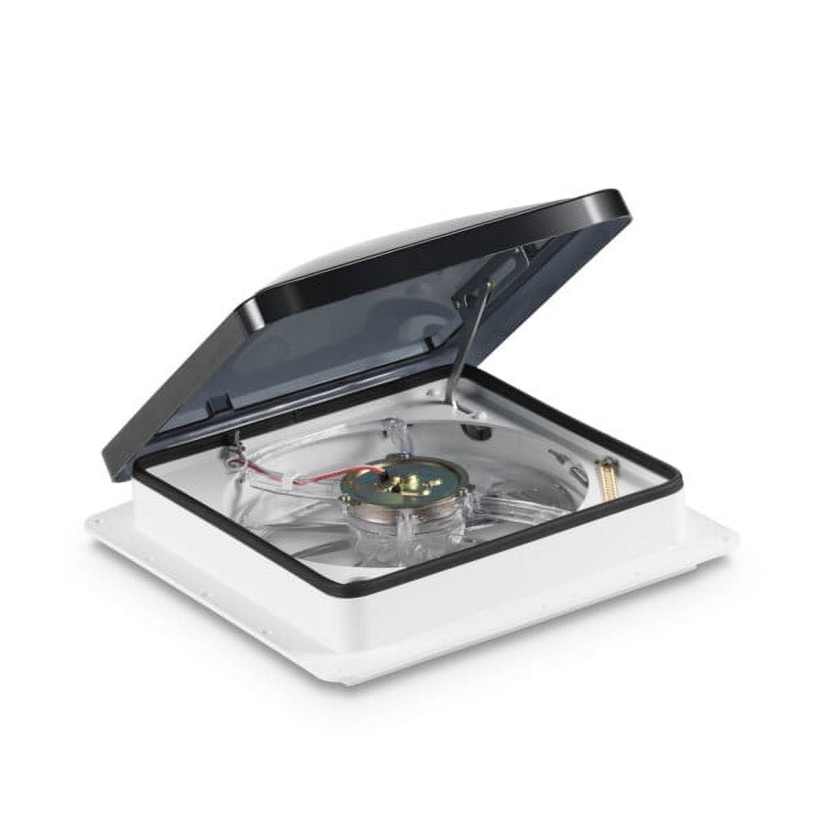Dometic FanTastic Vent 7350 - Variable Speed Fan Hatch with Automatic Dome Lift -14¡Á14 Standard Roof Window for RV. Camper. Trailer