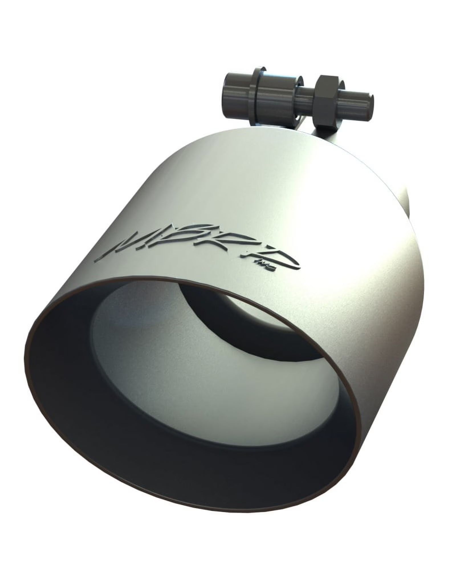 MBRP Universal Dual Wall Angled Tip, 4in O.D., 2.5in Inlet, 8in Length, T304, Vehicle Mufflers