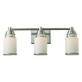 Elk Home 23-Inch Wide Bryant Vanity Light. Transitional. Satin Nickel