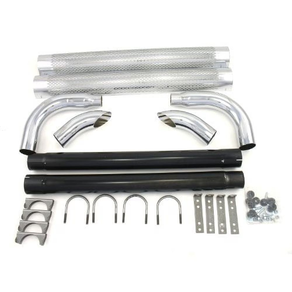 Patriot Exhaust H1050 Side Exhaust Automotive Specialty Parts, 50 , Chrome