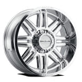 Raceline 948C-SPLIT 16  Cast Aluminum Wheel, SPLIT CHROME 16X8 5X114.3 0mm
