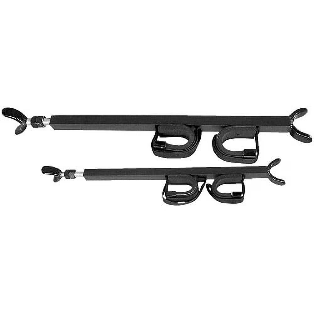 GREAT DAY QUICK DRAW OVERHEAD GUN RACK FOR UTV W/28 -35  ROOF ALUM BLK