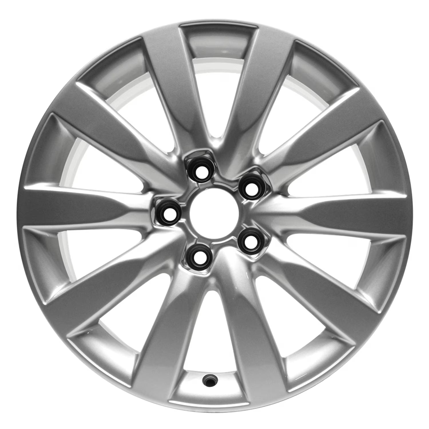 Remanufactured Painted Silver Aluminum Wheel 17 x 8 8K0601025C fits 2009-2016 Audi A4