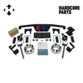 Hardcore Parts 4  Spindle Extension Lift Kit for Club Car DS (1982-2010) Golf Cart