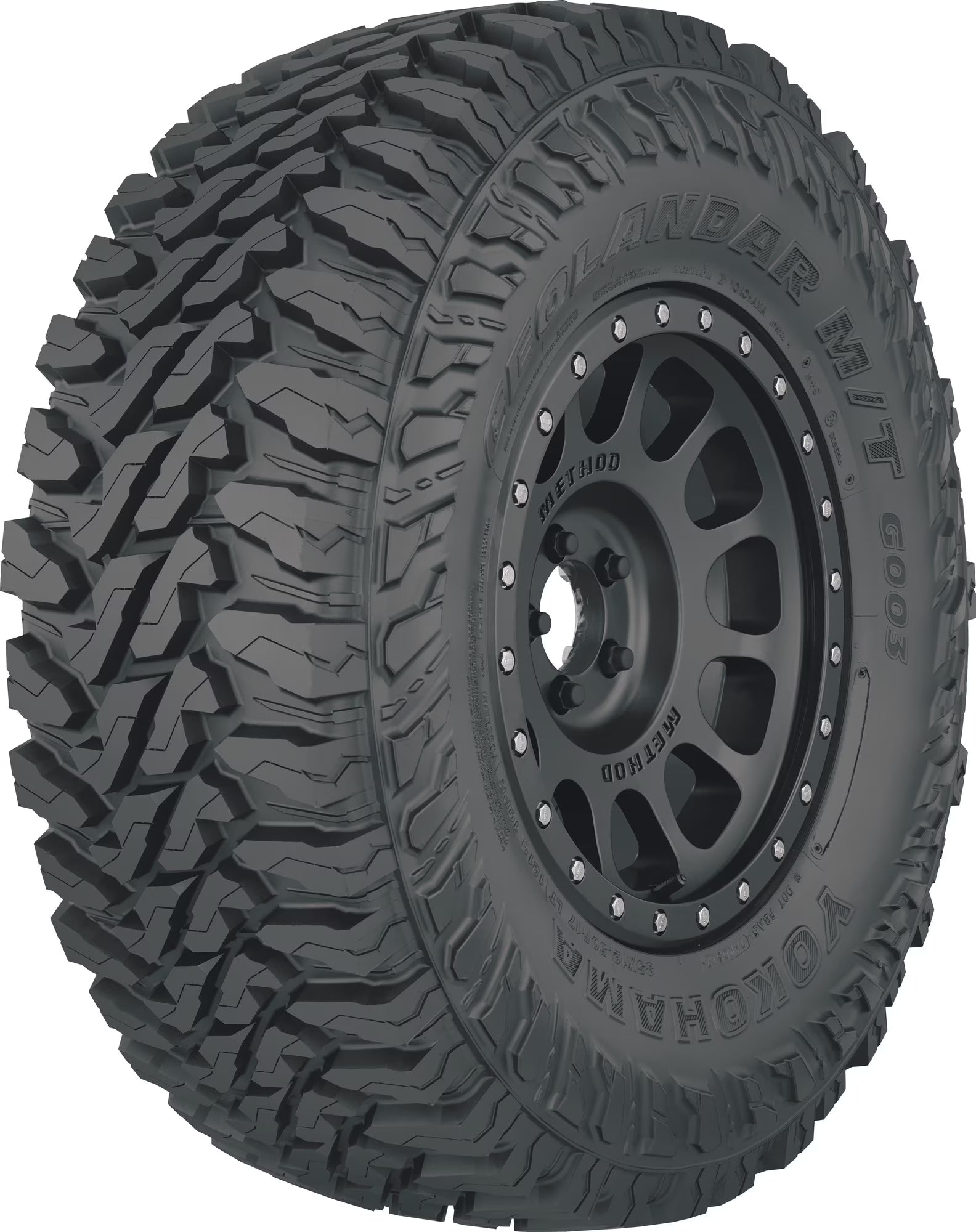 Set of 4 Yokohama Geolandar M/T LT235/80R17 10-Ply 120 Q Tires 2358017 235 80 17