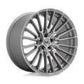 Niche 1PC Cast Aluminum Rim M251 19X9.5 5X112 PLTNM 48MM, M2511995F8+48