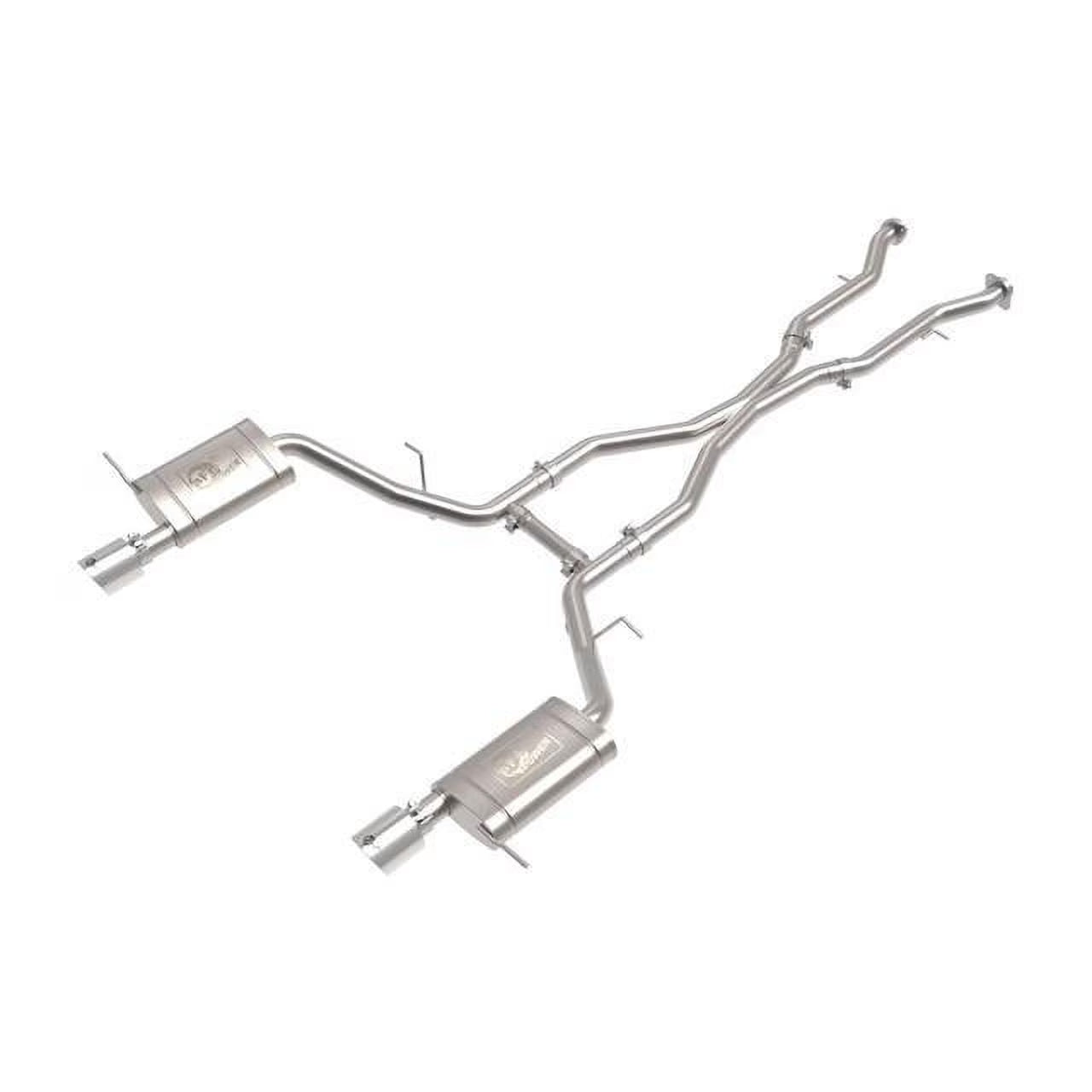 aFe Power MACH Force-Xp 304 Stainless Steel Cat-Back Exhaust System w/ Polished Tip Fit Dodge Durango 11-22 V6-3.6L/V8-5.7L 49-32086-P Fits select: 2015-2017 FORD MUSTANG