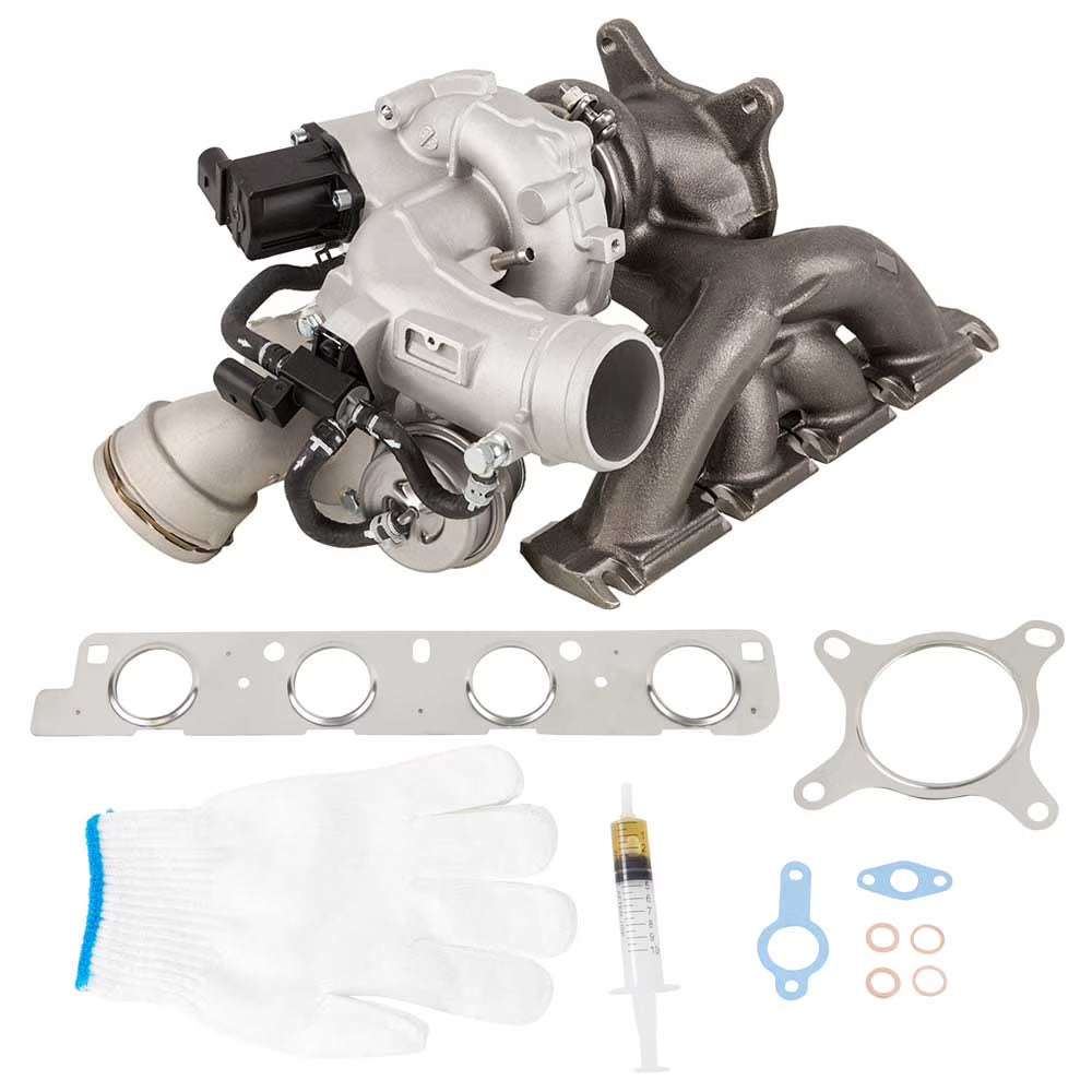 New Turbo Turbocharger For VW Jetta GLI Golf GTI Passat Beetle CC Eos Tiguan Audi A3 Q3 2.0T w/ Engine Code CCTA - BuyAutoParts