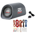 MTX AUDIO RT8PT 8  Car Subwoofer & Soundstorm AKS8 8 Gauge Amp Wiring Kit