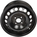 Dorman 939-100 Steel 15  Wheel Rim 15 x 6-inch 4-Lug Black, for Specific Chevrolet / Pontiac Models