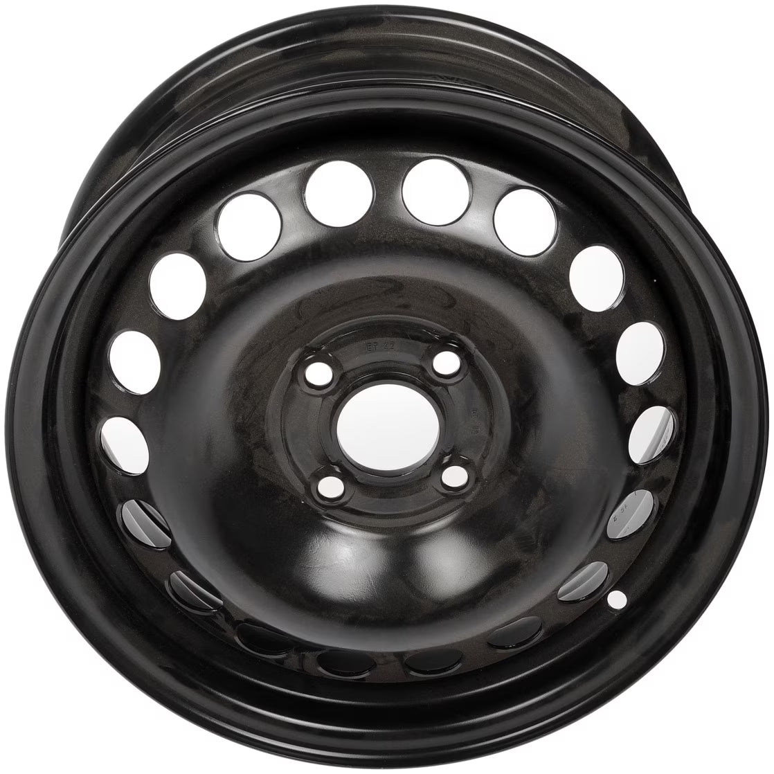 Dorman 939-100 Steel 15  Wheel Rim 15 x 6-inch 4-Lug Black, for Specific Chevrolet / Pontiac Models