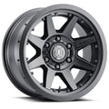 17x8.5 Icon Alloys Rebound Pro Satin Black Wheel 5x5 (-6mm) Fits select: 2010-2015 JEEP GRAND CHEROKEE, 2021 JEEP WRANGLER UNLIMITED