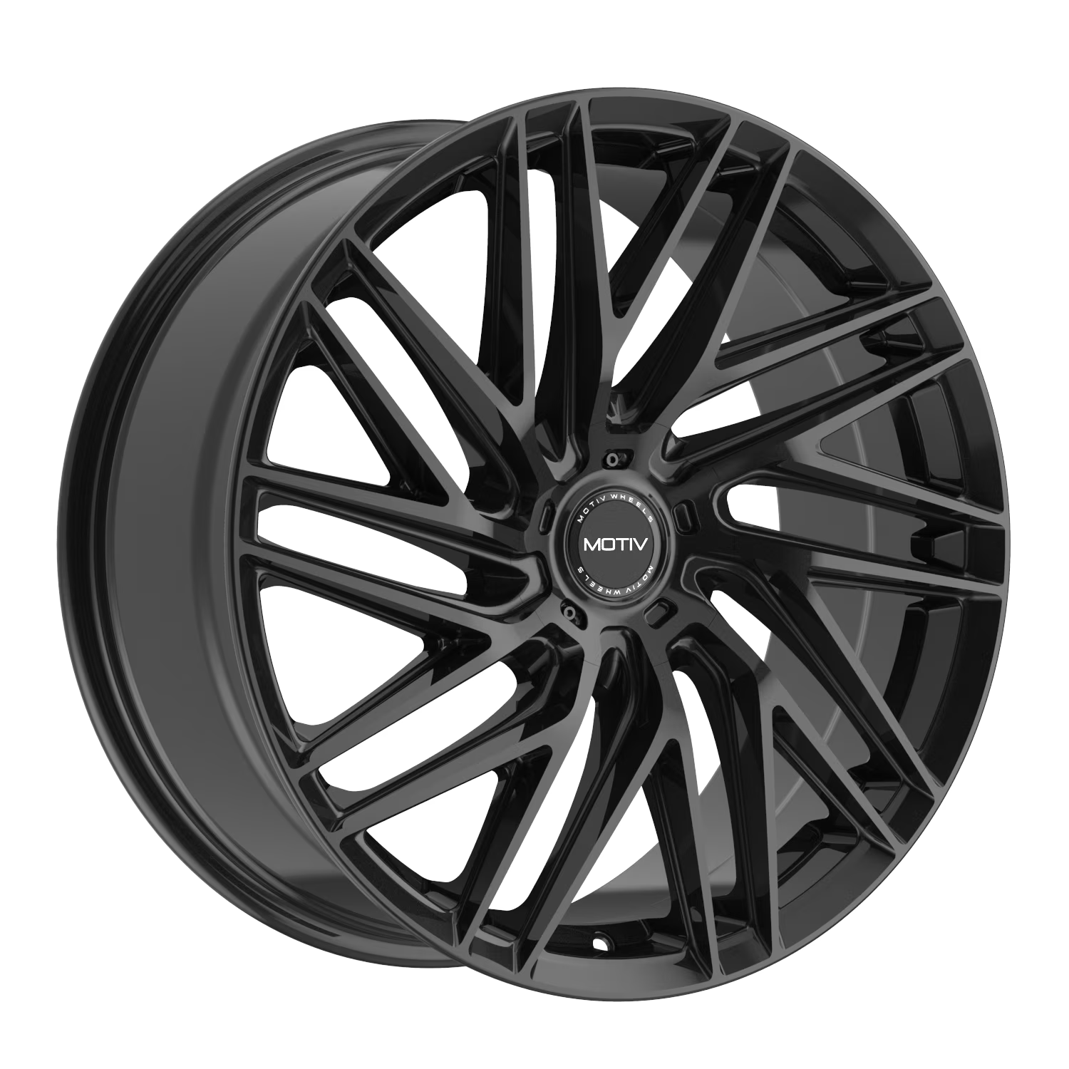 Motiv 18x8 5X4.50 429B Align Black Wheel Rim