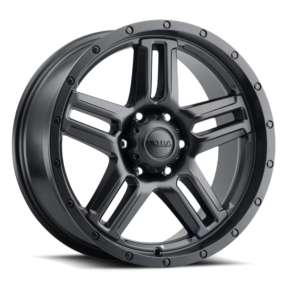 20  Black 258 Prowler Wheel by Ultra Wheel 258-2973SB+10 Fits select: 2015-2019,2021 JEEP WRANGLER UNLIMITED