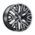 Performance Replicas Cast Aluminum Rim PR197 22X9 6X5.5 G-BLK 28MM, 197GB-2295828