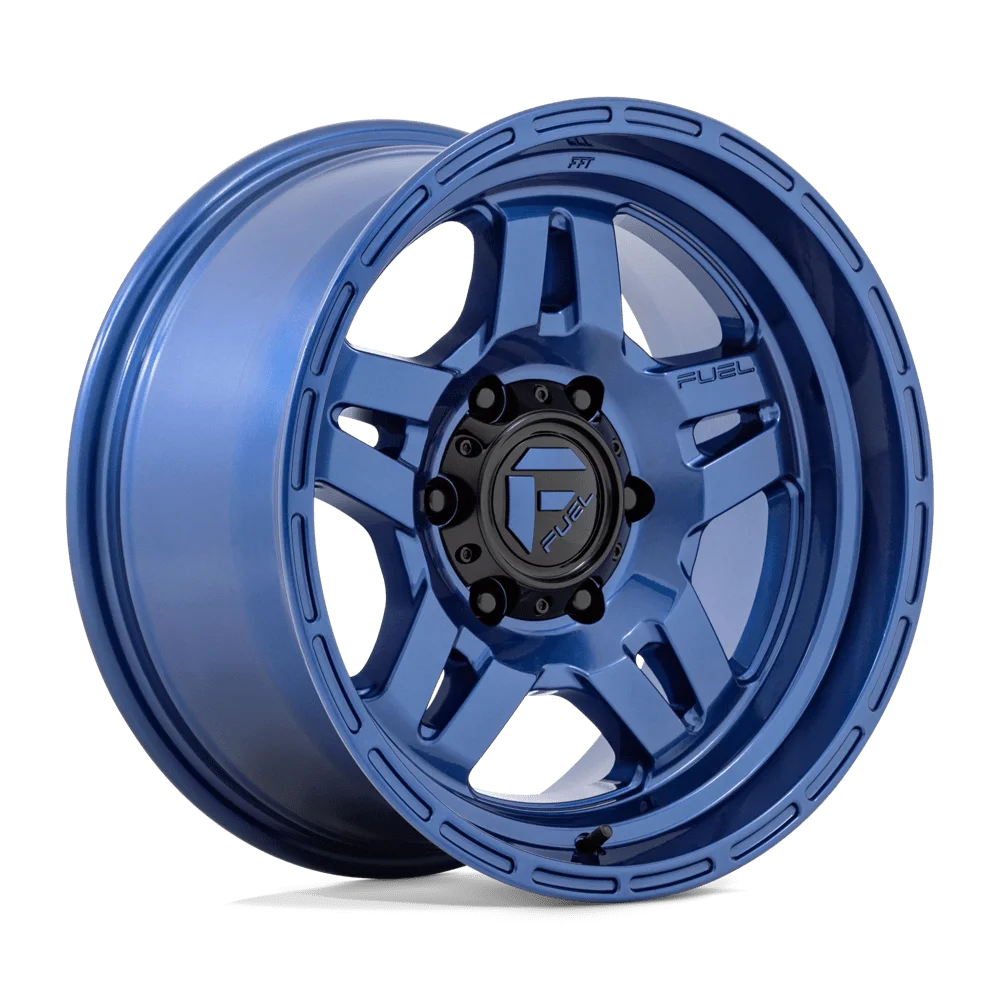 Fuel 1PC Cast Aluminum Rim D802 18X9 6X5.5 DRK-BLUE 01MM, D80218908450