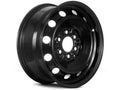 Steel Wheel - Black - 17 x 7.5 Inch - 44mm Offset - 12 Hole - 6 Lug - 135mm Bolt Pattern - Compatible with 2004 - 2019 Ford F-150 2005 2006 2007 2008 2009 2010 2011 2013 2014 2016 2017 2018