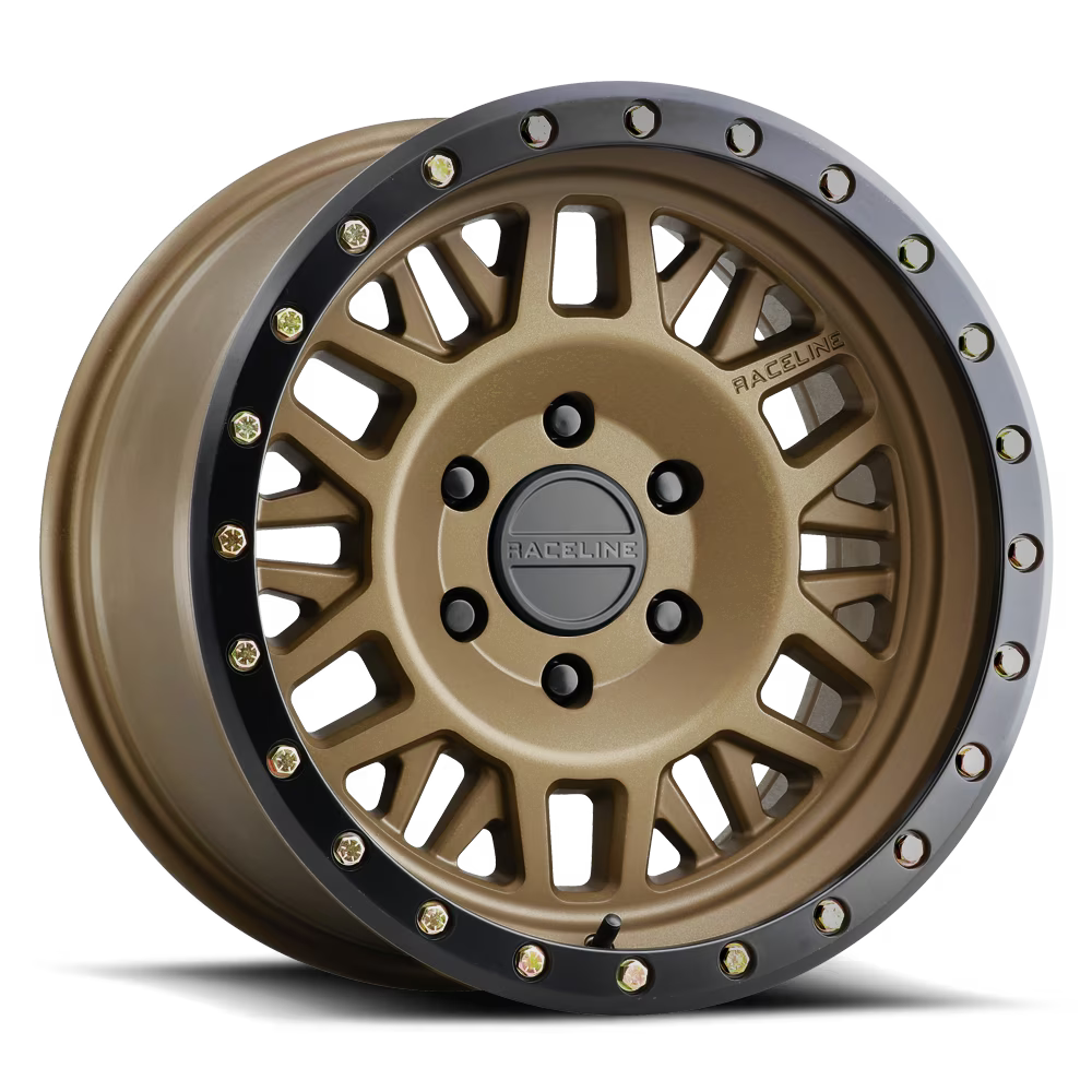 Raceline 951BZ-RYNO 18  Cast Aluminum Wheel, RYNO BRONZE 18X9 5X139.7 +18mm
