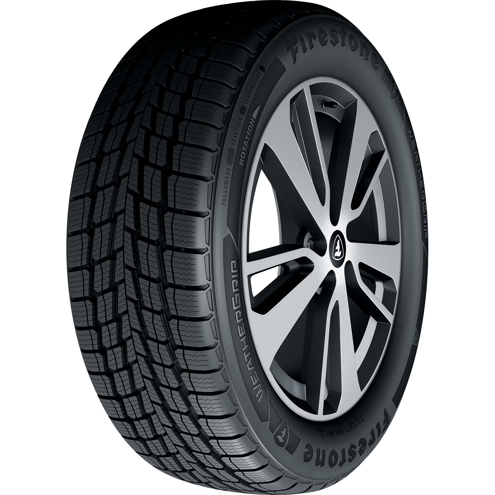Firestone Weathergrip All Weather 235/60R17 102H Passenger Tire