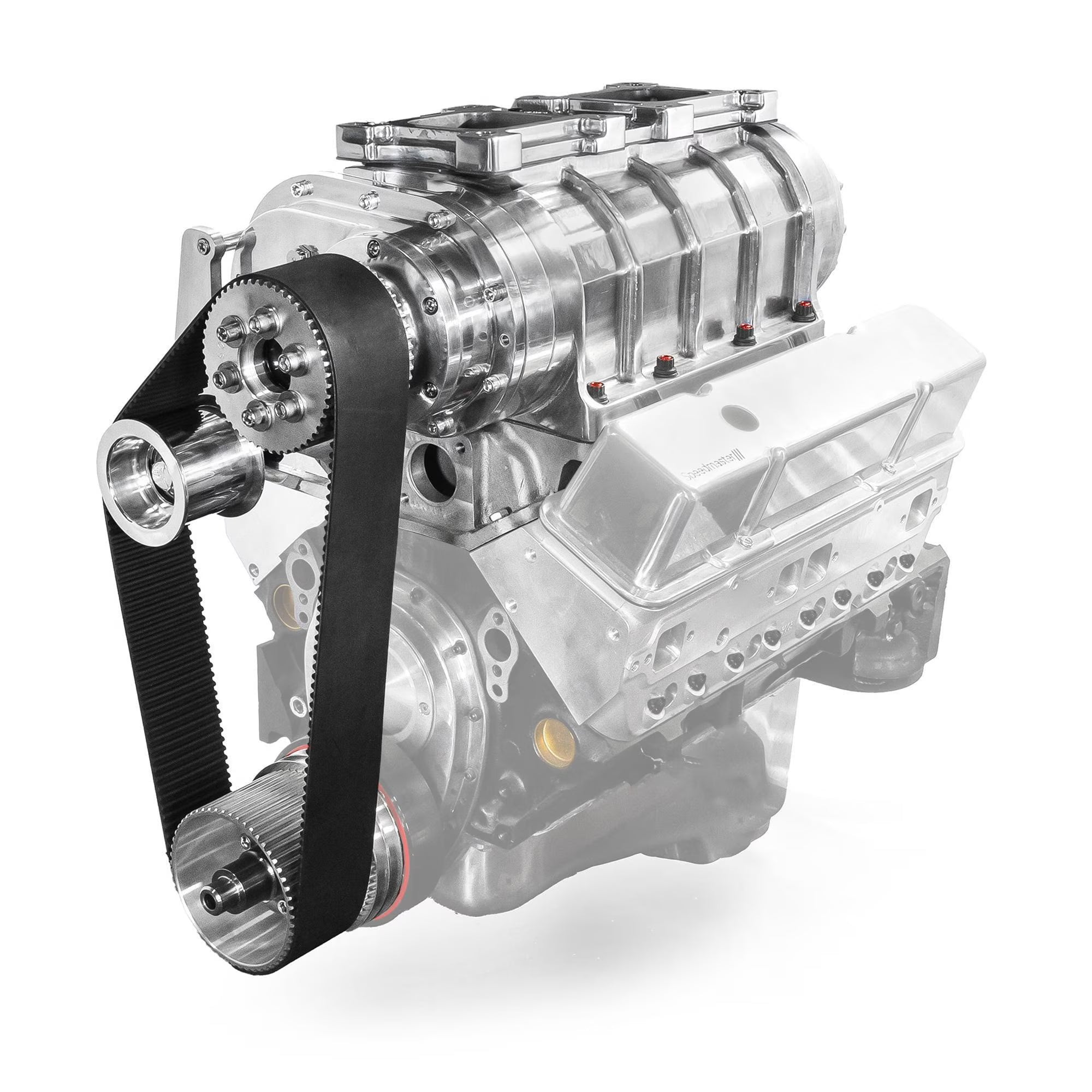 Speedmaster PCE460.1009 Compatible with Chevy SBC 350 Complete 6-71 Roots Supercharger Blower Kit