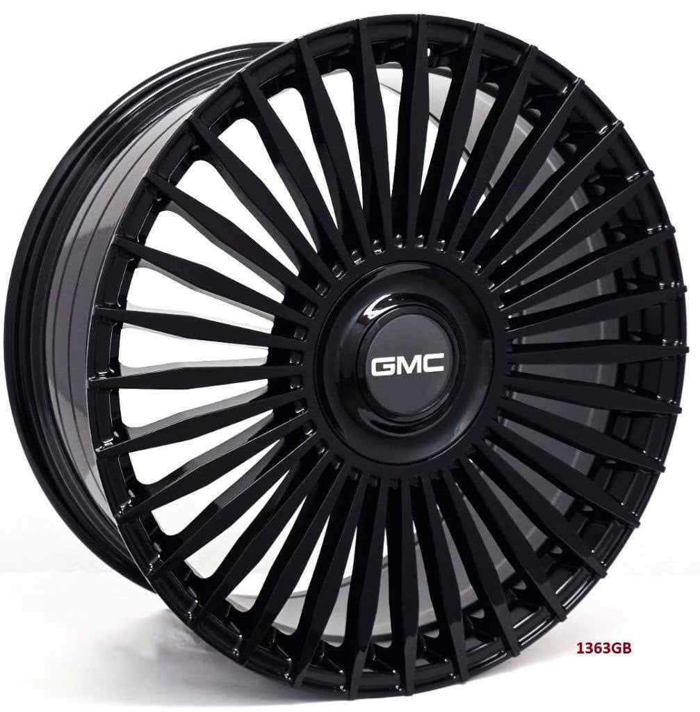 24'' FLOW FORGED wheels for GMC SIERRA 1500 2007-18 24X10  6x139.7