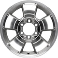 Remanufactured Machined and Painted Silver Aluminum Wheel 17 x 7.5 4261135281 fits 2003-2009 Toyota 4Runner