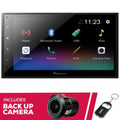 Restored Pioneer DMH-341EX 6.8  Multimedia Receiver (Does Not Play Disc) w/ Bullet Camera (Refurbished)