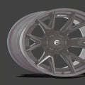 Fuel 1PC Fusion Forged Wheel D402 22x10 6x5.5 M-BLK RD -18mm, FC402MQ22106818N