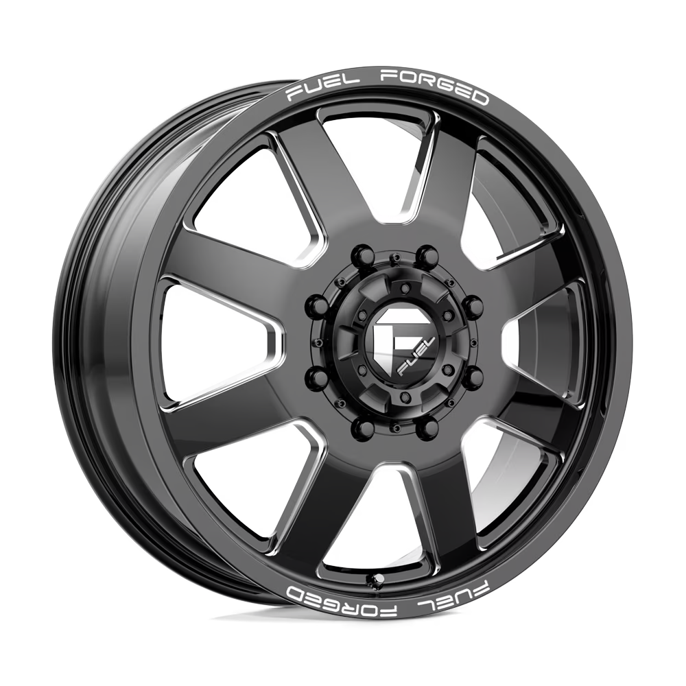 Fuel Mono Monoblock Forged Rim D09 24X8.25 8X6.5 MT-BLK-MIL 105MM, DE0924828D