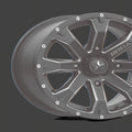 Msa Offroad Wheels M42 Bounty 15X7 4X156 10Et 112Cb Satin Black Milled Wheel