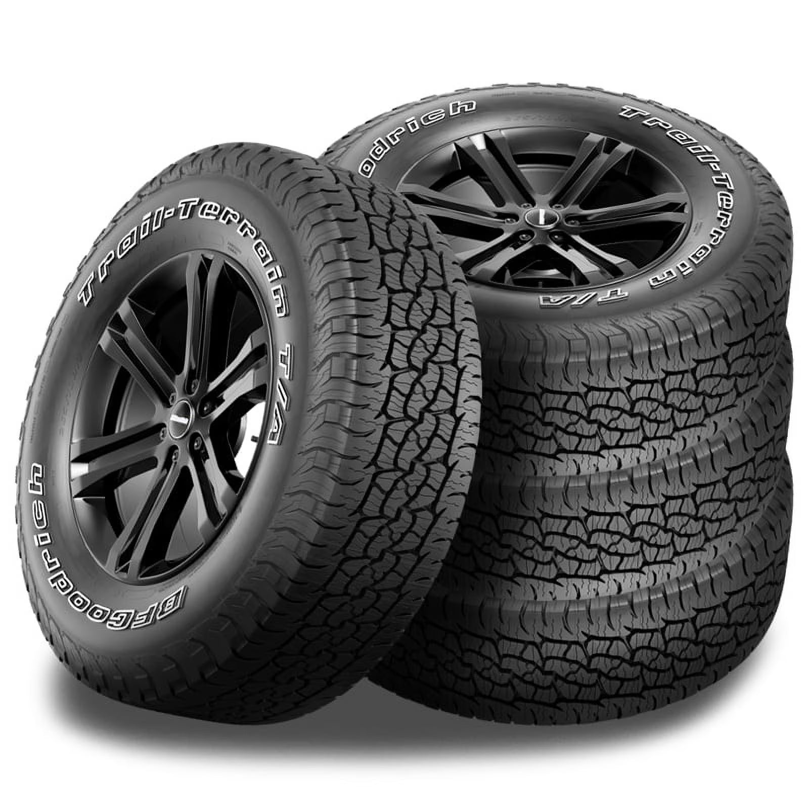 4 BFGoodrich Trail-Terrain T/A OWL 275/65R18 116T All Weather 60K Warranty 660AA BF95912 / 275/65/18 / 2756518