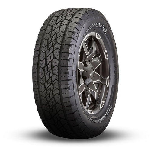 1 Continental TerrainContact A/T OWL 255/75R17 115S All Terrain 60K MILE 680AB 15506830000 / 255/75/17 / 2557517
