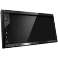 KENWOOD DNR476S 6.8-Inch Double-DIN In-Dash Navigation Digital Media Receiver with Bluetooth, Apple CarPlay, Android Auto and SiriusXM Ready