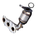 Stainless Steel Exhaust Passenger-Side Manifold Catalytic Fits 2007?C2017 Toyota Camry, 2009?C2015 Venza & 2005-2018 Avalon 3.5L - Direct Fit