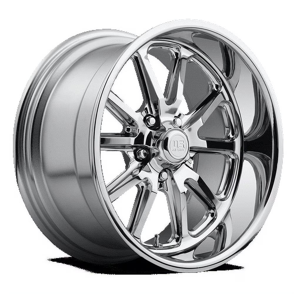 US Mag 1PC Aluminum Rim U110 RAMBLER 20X8in Chrome Plated Finish, U11020806545