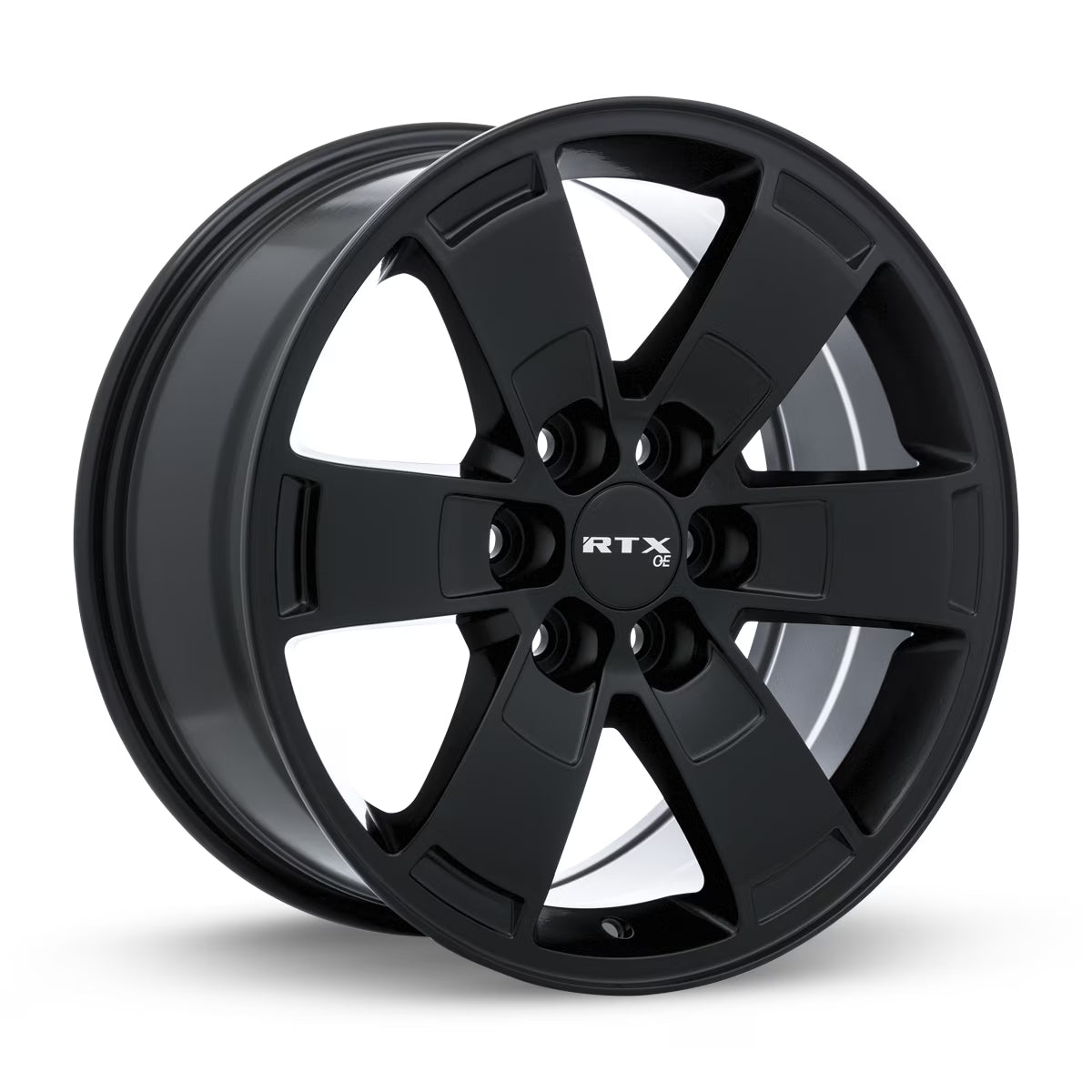 17x8 RTX Denver Satin Black Wheel 6x120 (30mm)