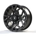 Bullite Wheels BT-07 Caster UTV ATV SXS Rims Gunmetal Gray 14  | 4x156 | 5+2 Offset | Polaris RZR 1000 XP/Ranger XP 900/1000 (14 )