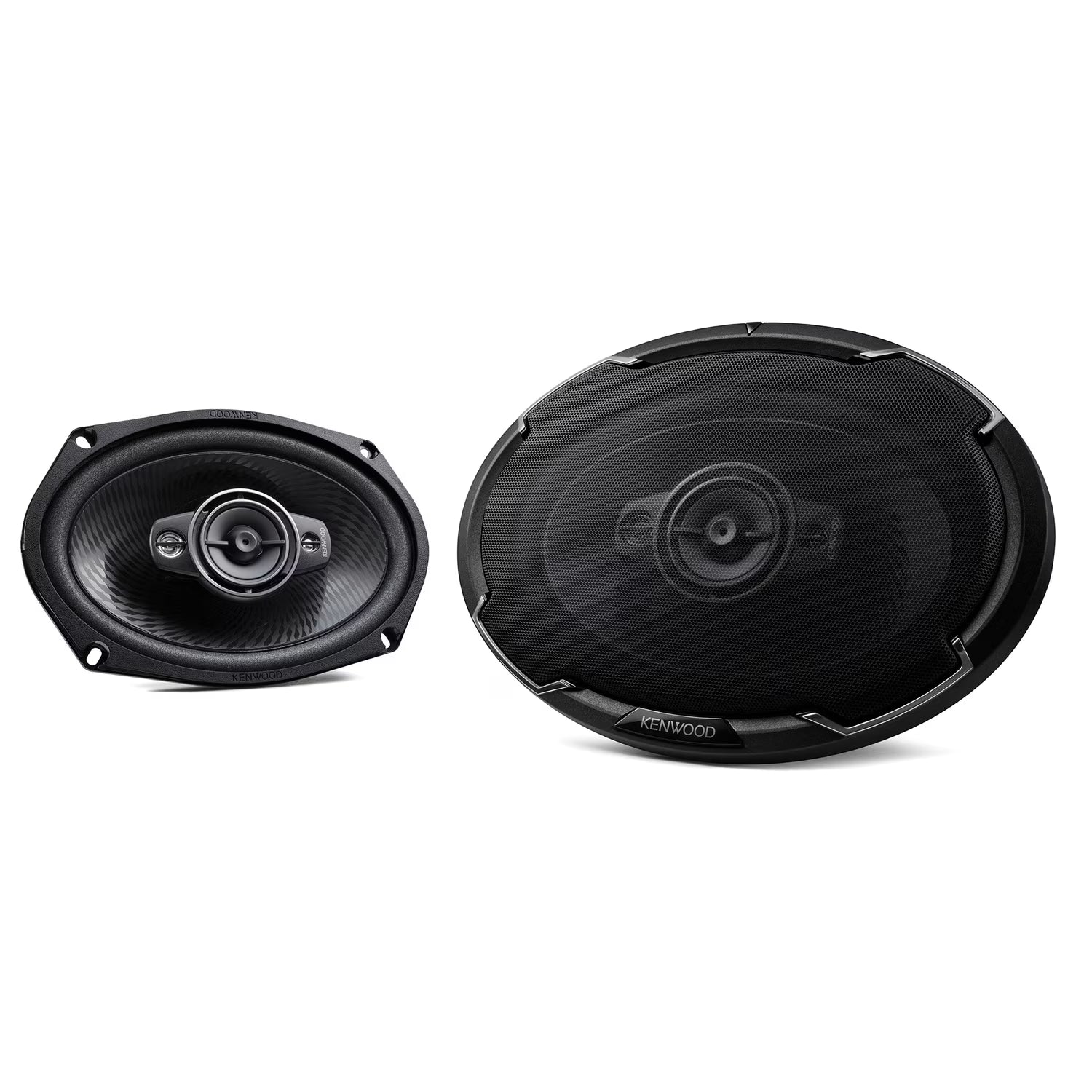 Kenwood KFC-6986PS 600 Watts Max 6X9  Oval 4-Way Coaxial Car Stereo Speaker System
