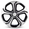 Part Synergy Replacement for 18 Inch Wheel for 2014-2015 Honda Civic 5 Lug Black Aluminum Rim