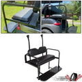 Kojem Flip Flop Rear Seat Kit Folding for 2004-2018 05 06 07 08 09 10 11 12 13 14 15 16 17 Club Car Precedent Golf Cart Gas or Electric Models