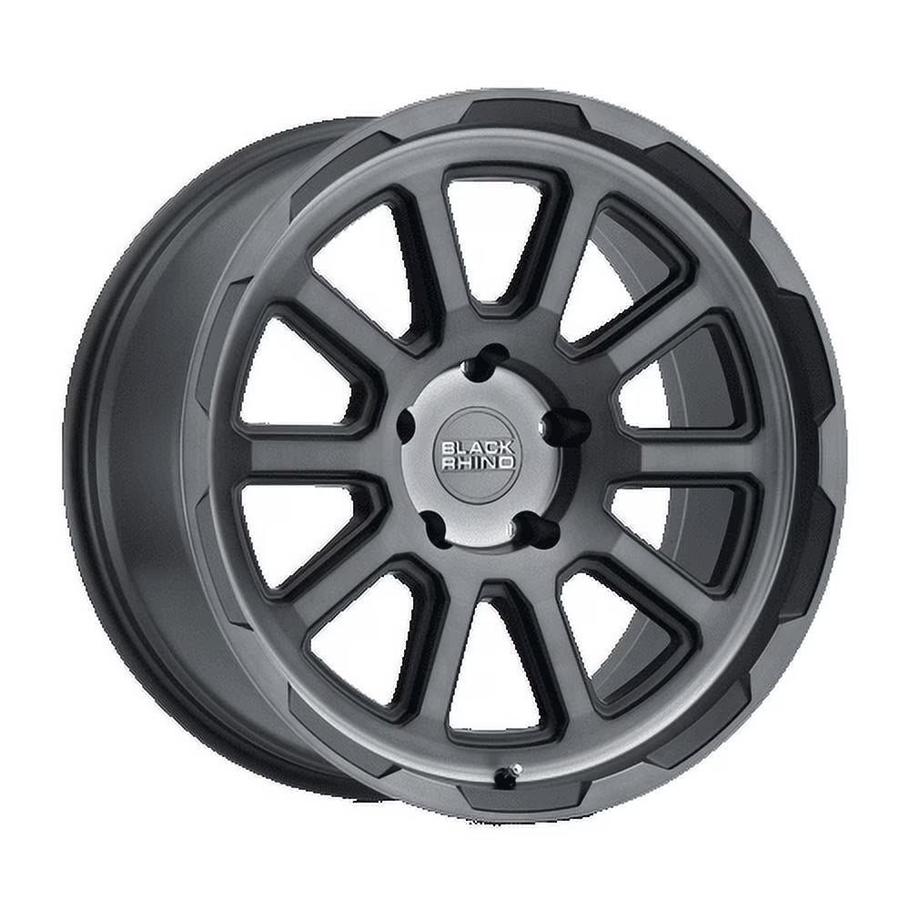 Black Rhino Chase 18X9 6X139.7 12Et 87.1Cb Brushed Gunmetal Wheel