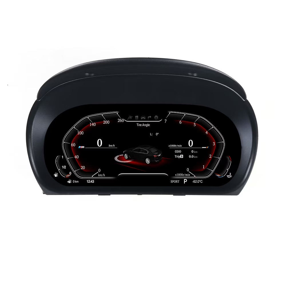 ZWANV 12.3 inch car LCD digital instrument panel instrument cluster speedometer suitable for BMW 3 series /E90 multimedia player host